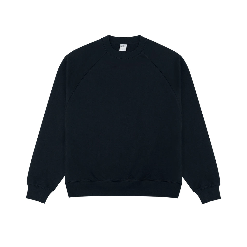 IDLT sweatshirt, navy front.