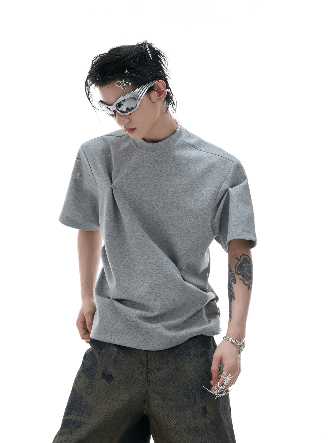 Deconstructed Draped Tee - COPPING THREADS - ArguE CulturE