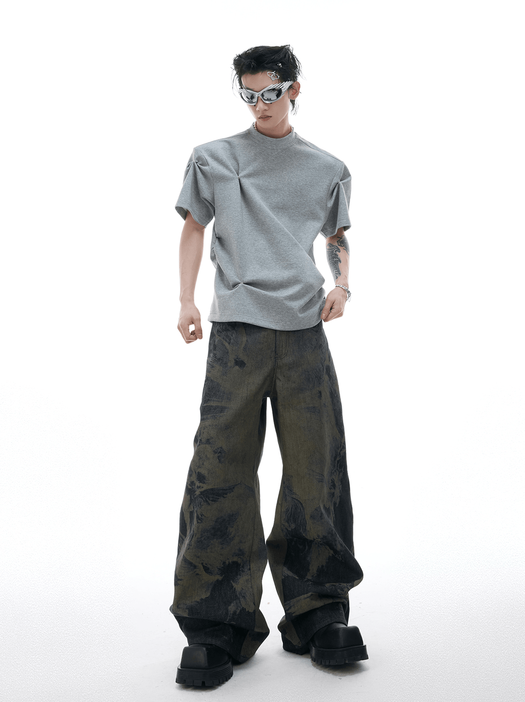 Deconstructed Draped Tee - COPPING THREADS - ArguE CulturE