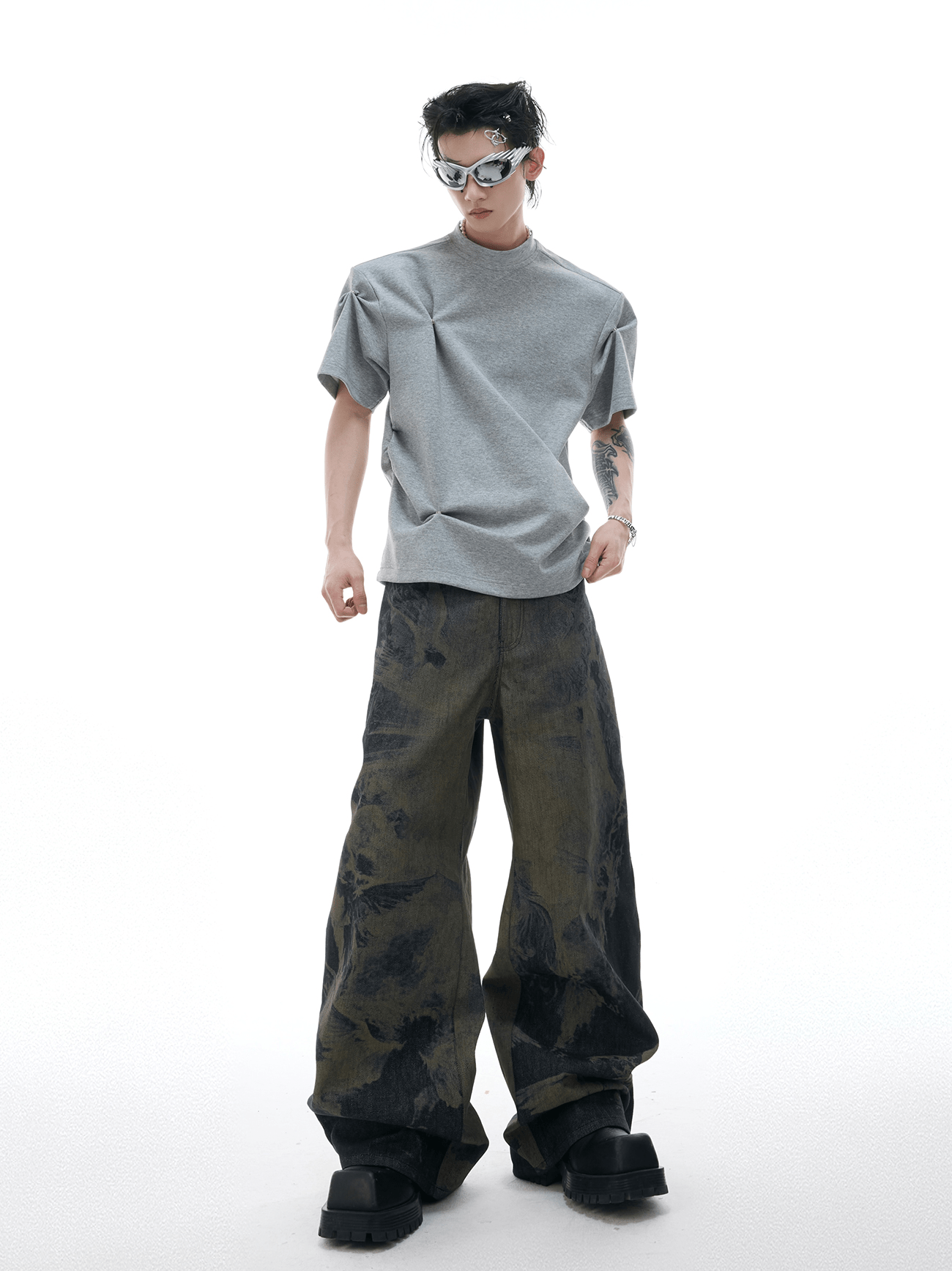 Deconstructed Draped Tee - COPPING THREADS - ArguE CulturE