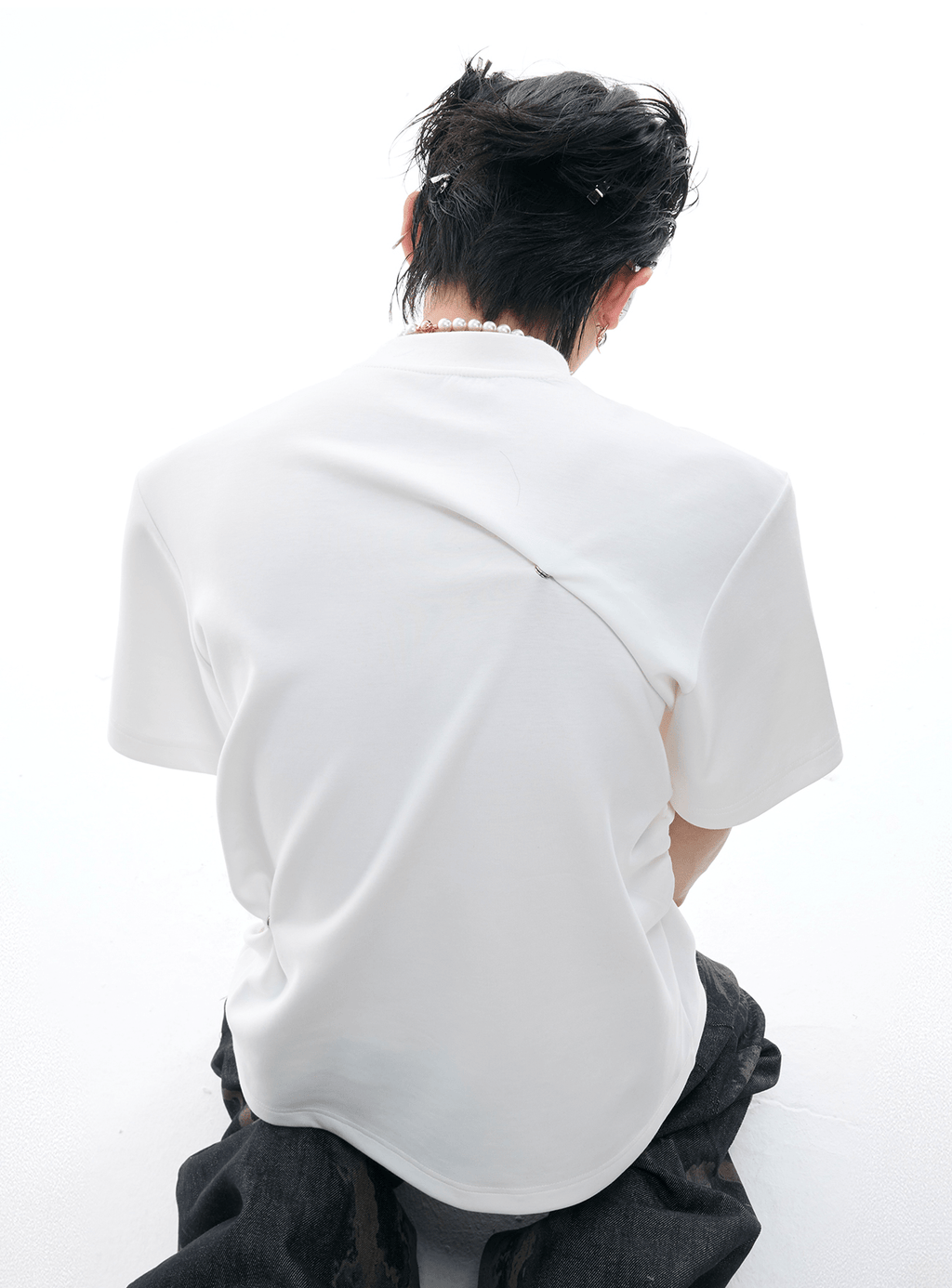 Deconstructed Draped Tee - COPPING THREADS - ArguE CulturE