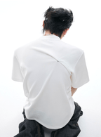 Deconstructed Draped Tee - COPPING THREADS - ArguE CulturE