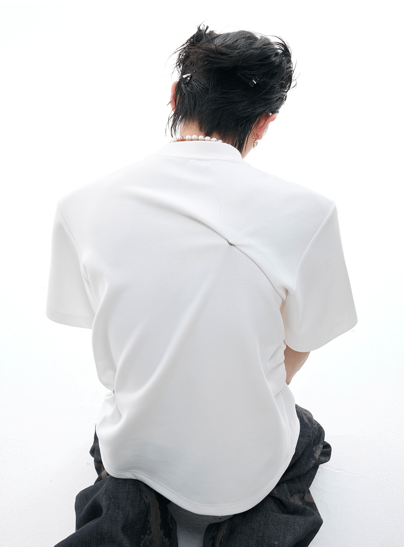 Deconstructed Draped Tee - COPPING THREADS - ArguE CulturE