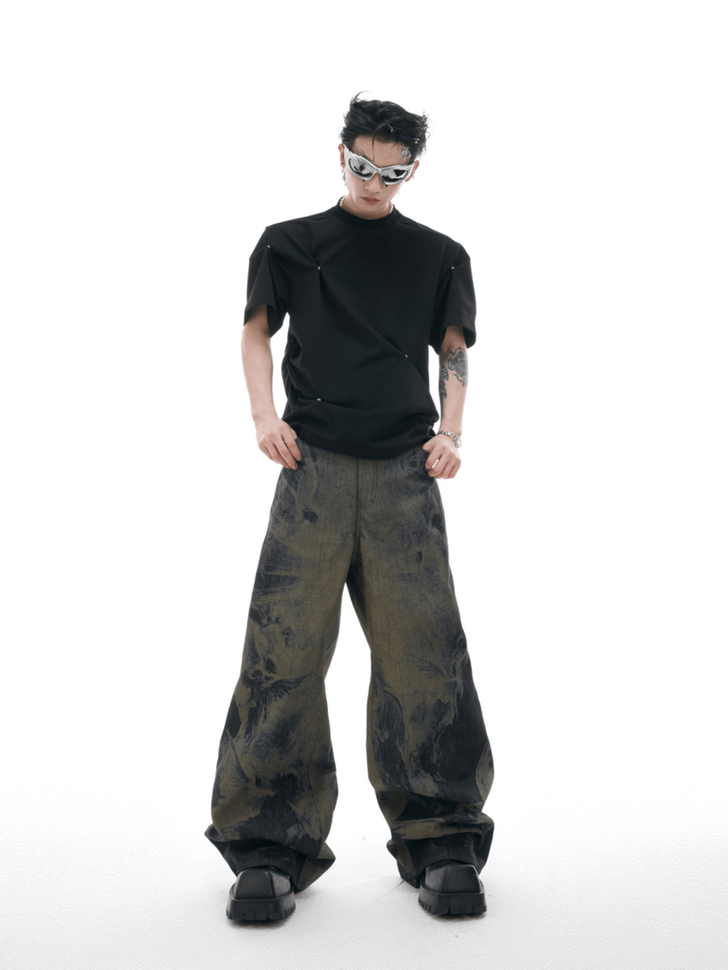 Deconstructed Draped Tee - COPPING THREADS - ArguE CulturE