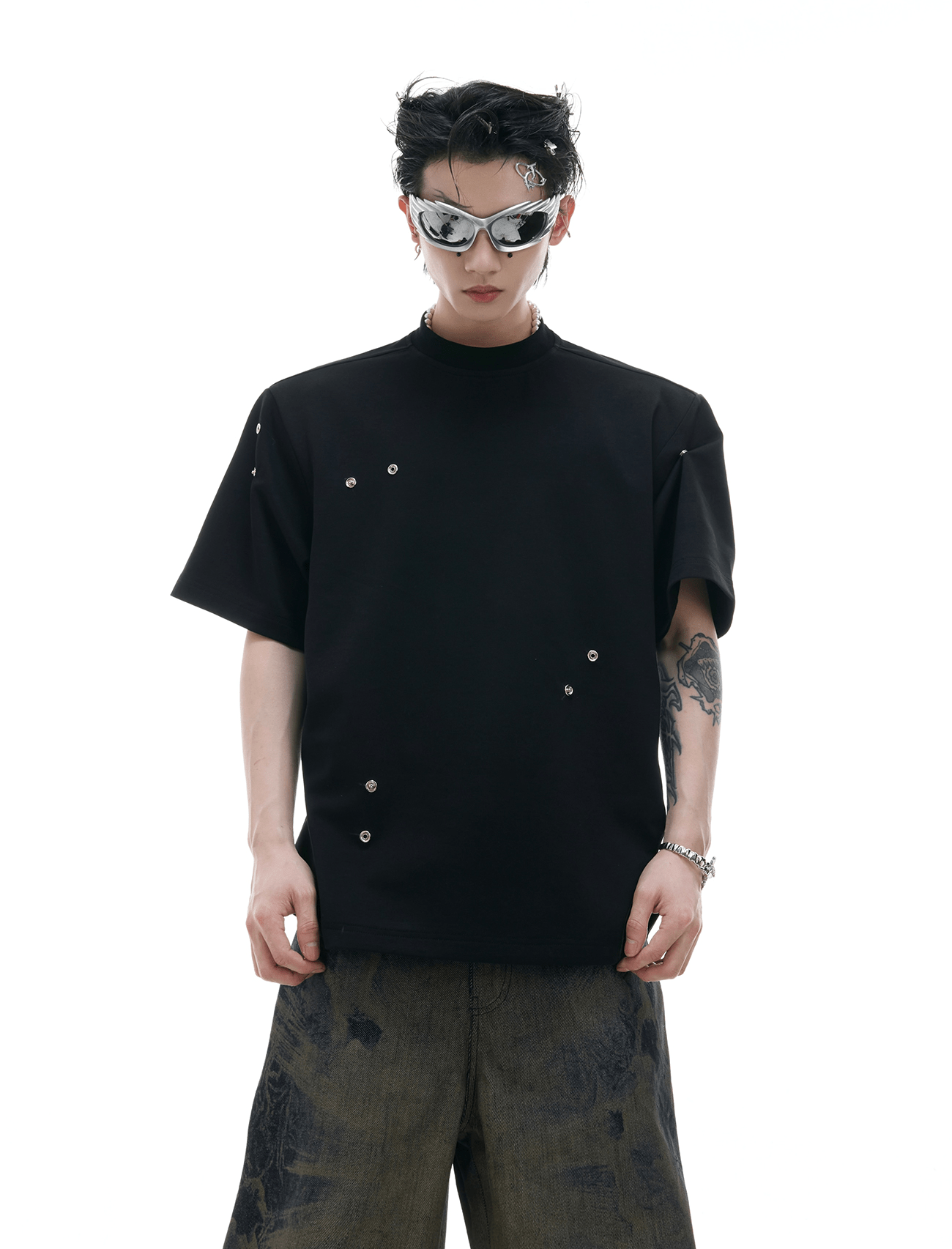 Deconstructed Draped Tee - COPPING THREADS - ArguE CulturE