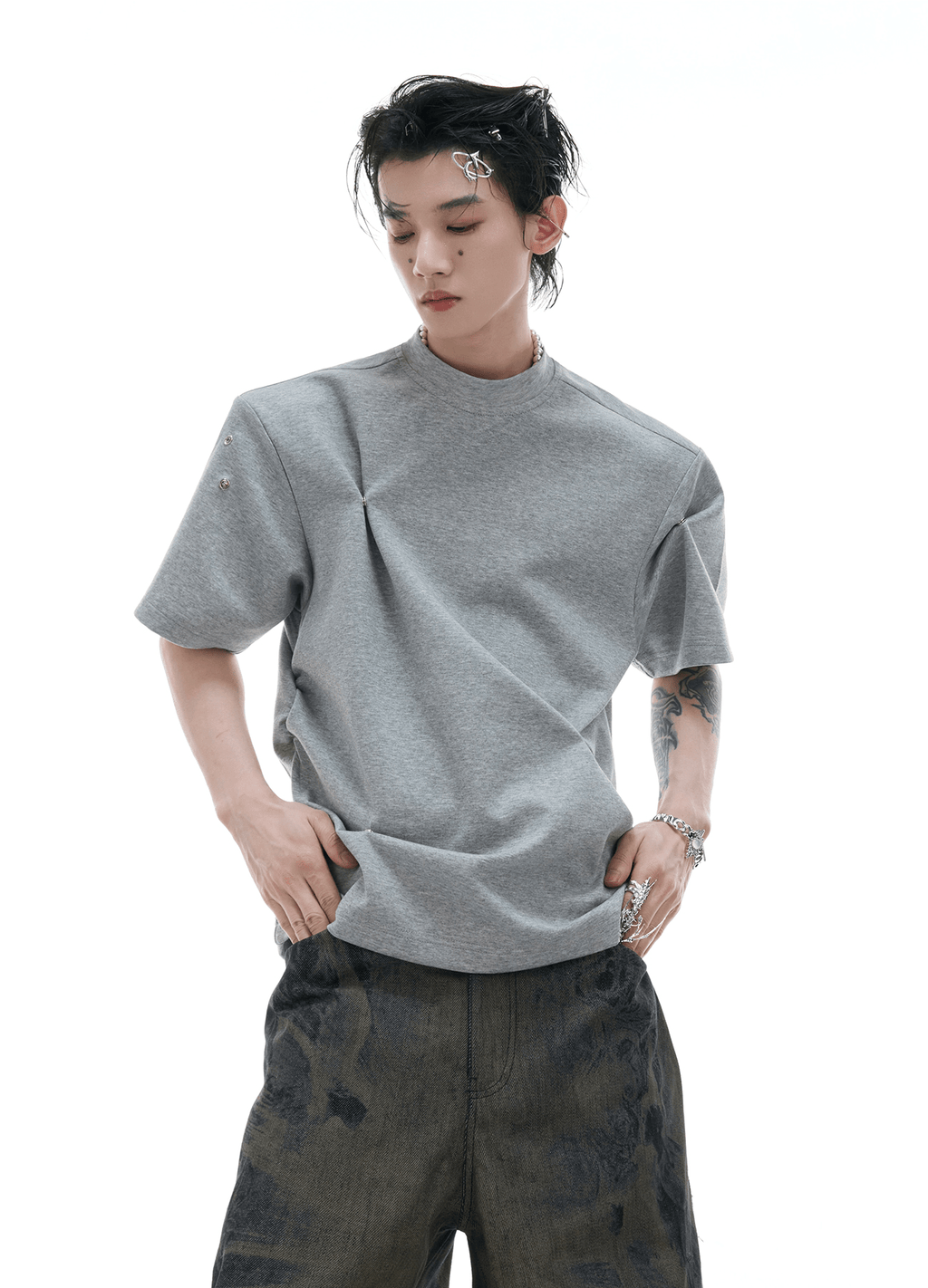 Deconstructed Draped Tee - COPPING THREADS - ArguE CulturE