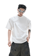 Deconstructed Draped Tee - COPPING THREADS - ArguE CulturE