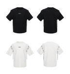 Deconstructed Lace - Up Cutout Tee - COPPING THREADS - ArguE CulturE