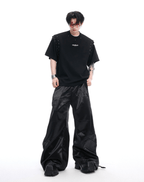 Deconstructed Lace - Up Cutout Tee - COPPING THREADS - ArguE CulturE