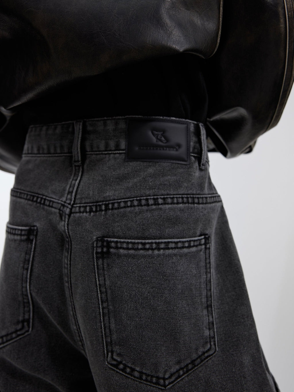 Deconstructed Oversized Pockets Wide - Leg Denim - COPPING THREADS - ArguE CulturE