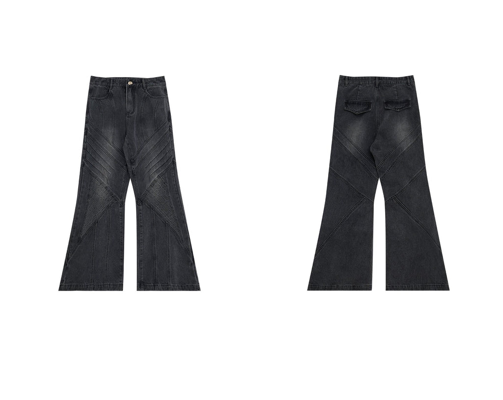 Deconstructed Pleated Denim - COPPING THREADS - ArguE CulturE
