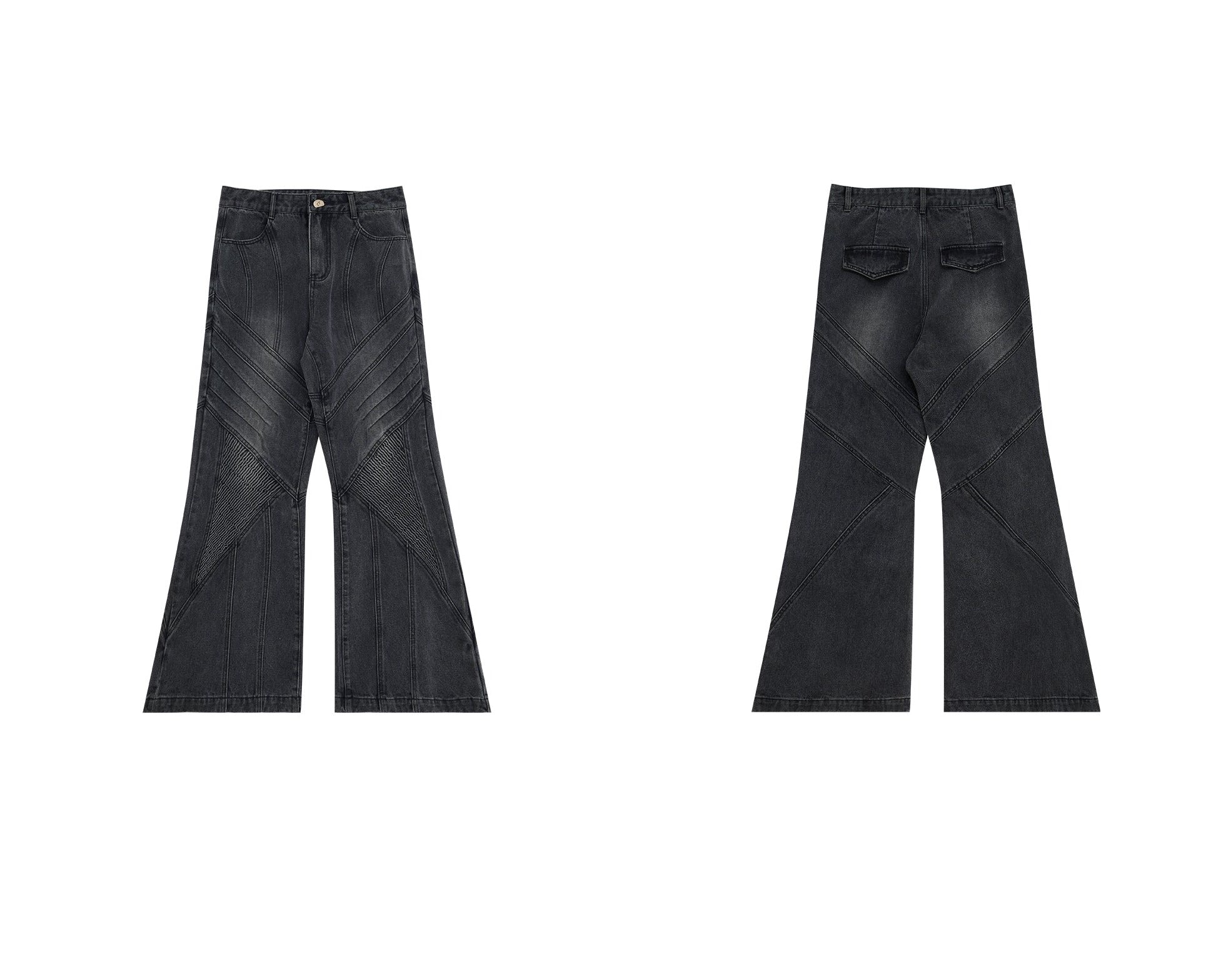 Deconstructed Pleated Denim - COPPING THREADS - ArguE CulturE