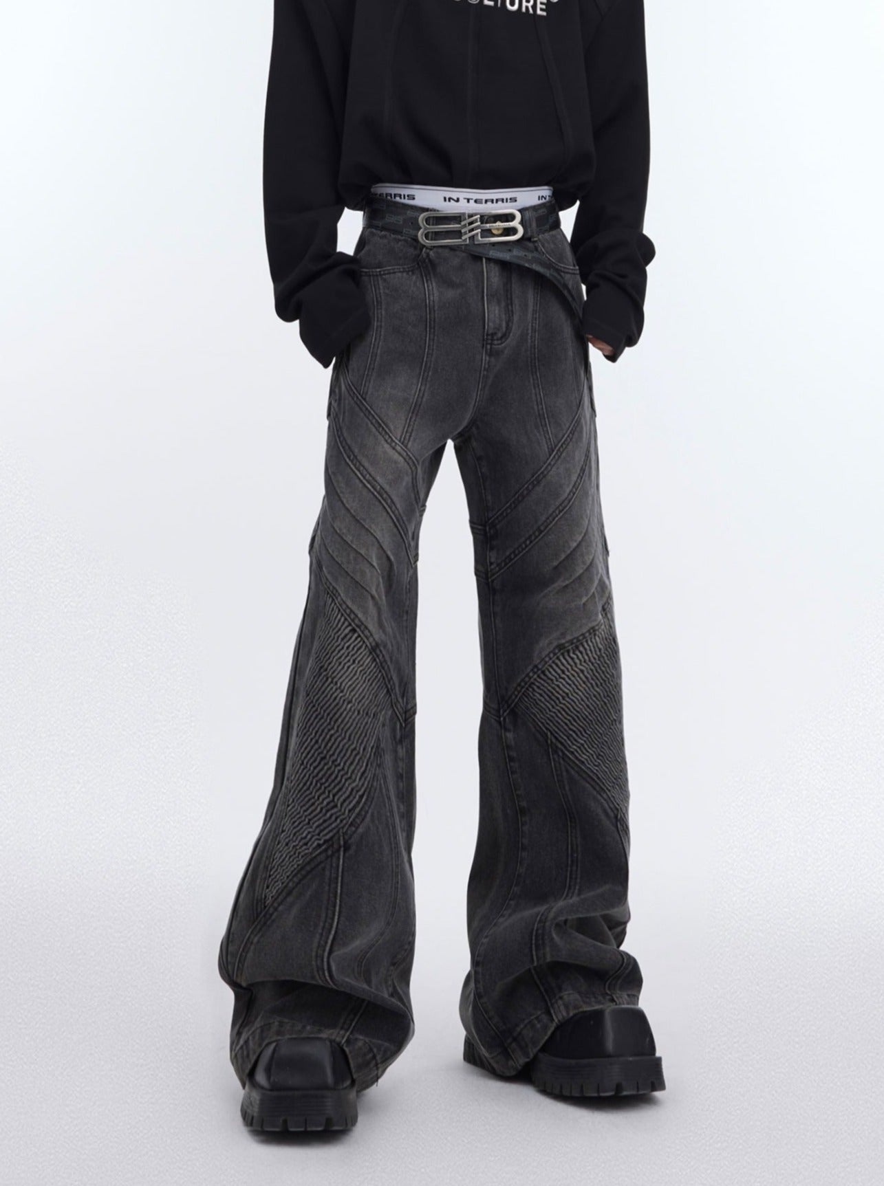 Deconstructed Pleated Denim - COPPING THREADS - ArguE CulturE Hauptbild