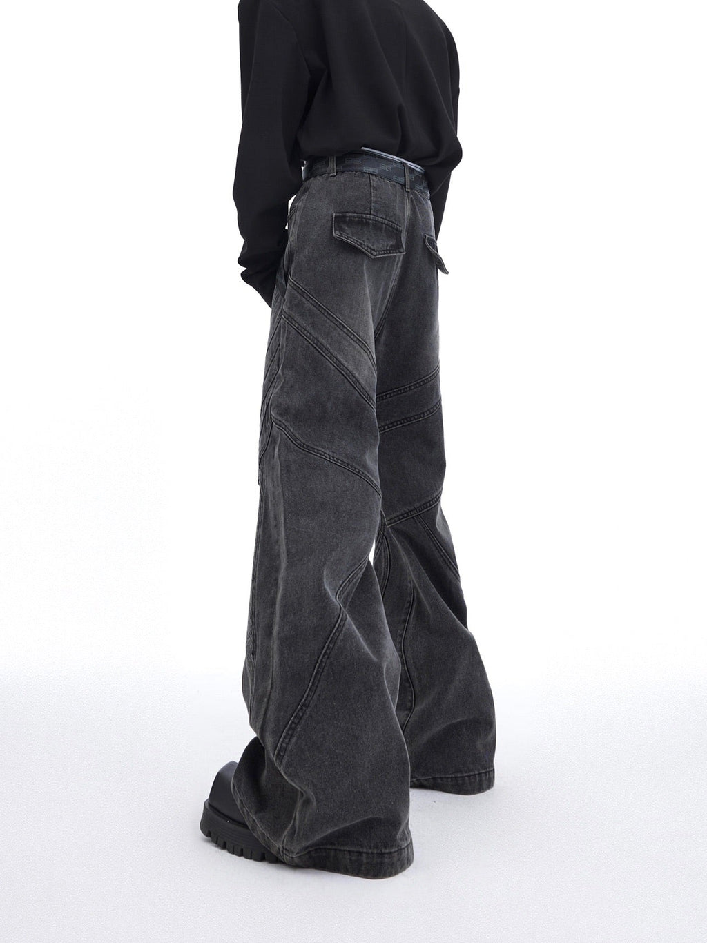 Deconstructed Pleated Denim - COPPING THREADS - ArguE CulturE