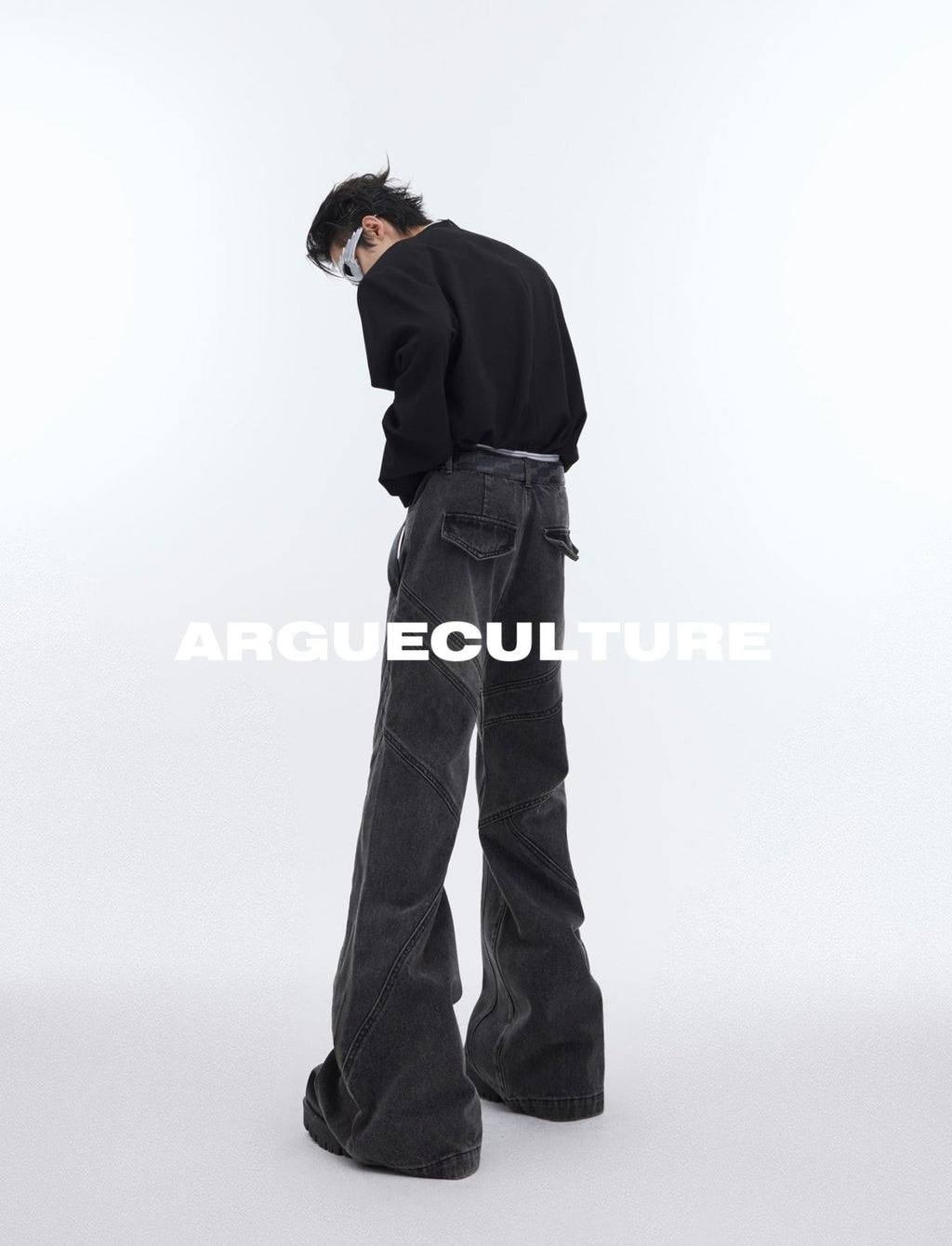 Deconstructed Pleated Denim - COPPING THREADS - ArguE CulturE