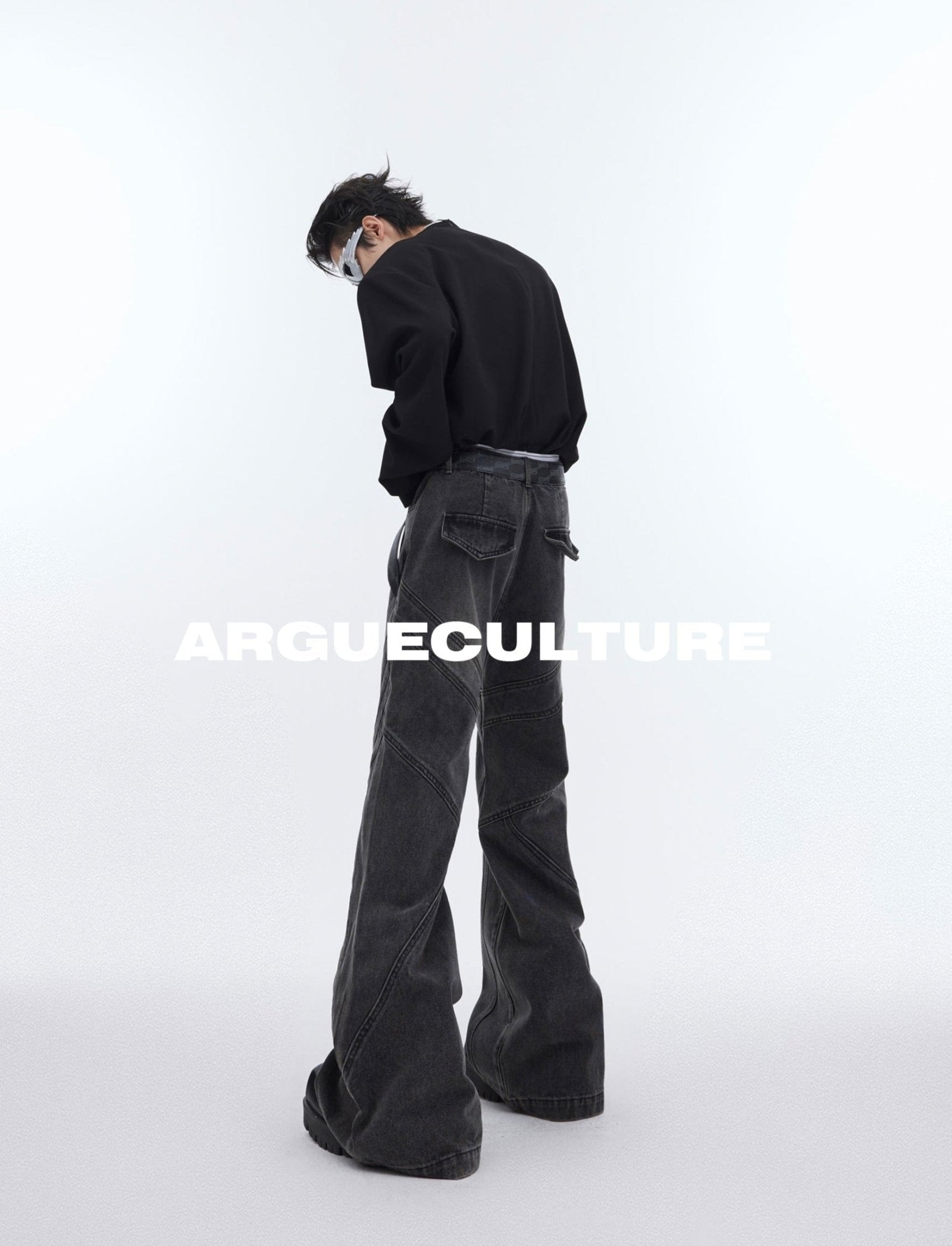 Deconstructed Pleated Denim - COPPING THREADS - ArguE CulturE