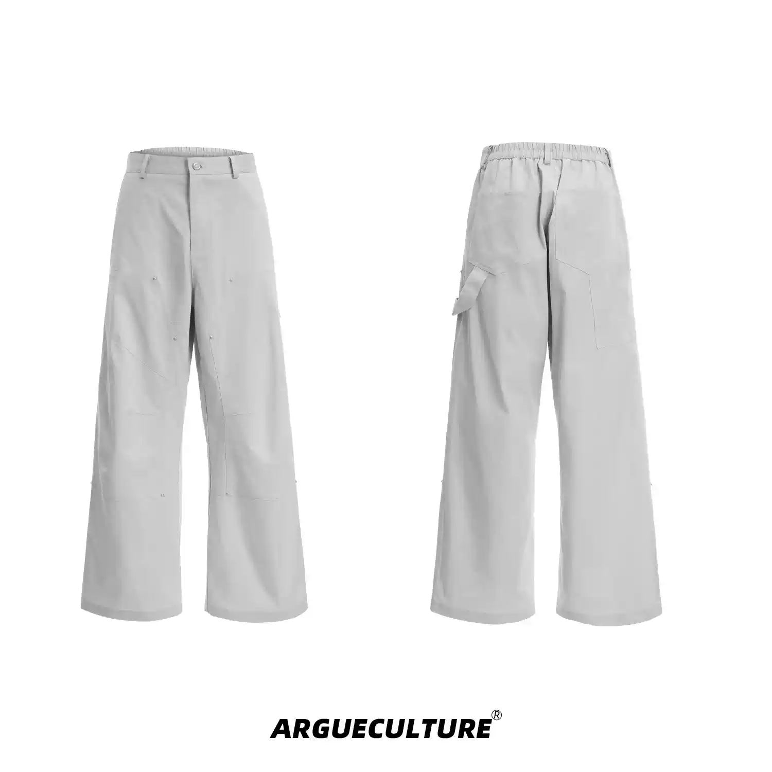 Deconstructed Rivet PU Patchwork Short Sleeve Utility Set - COPPING THREADS - ArguE CulturE