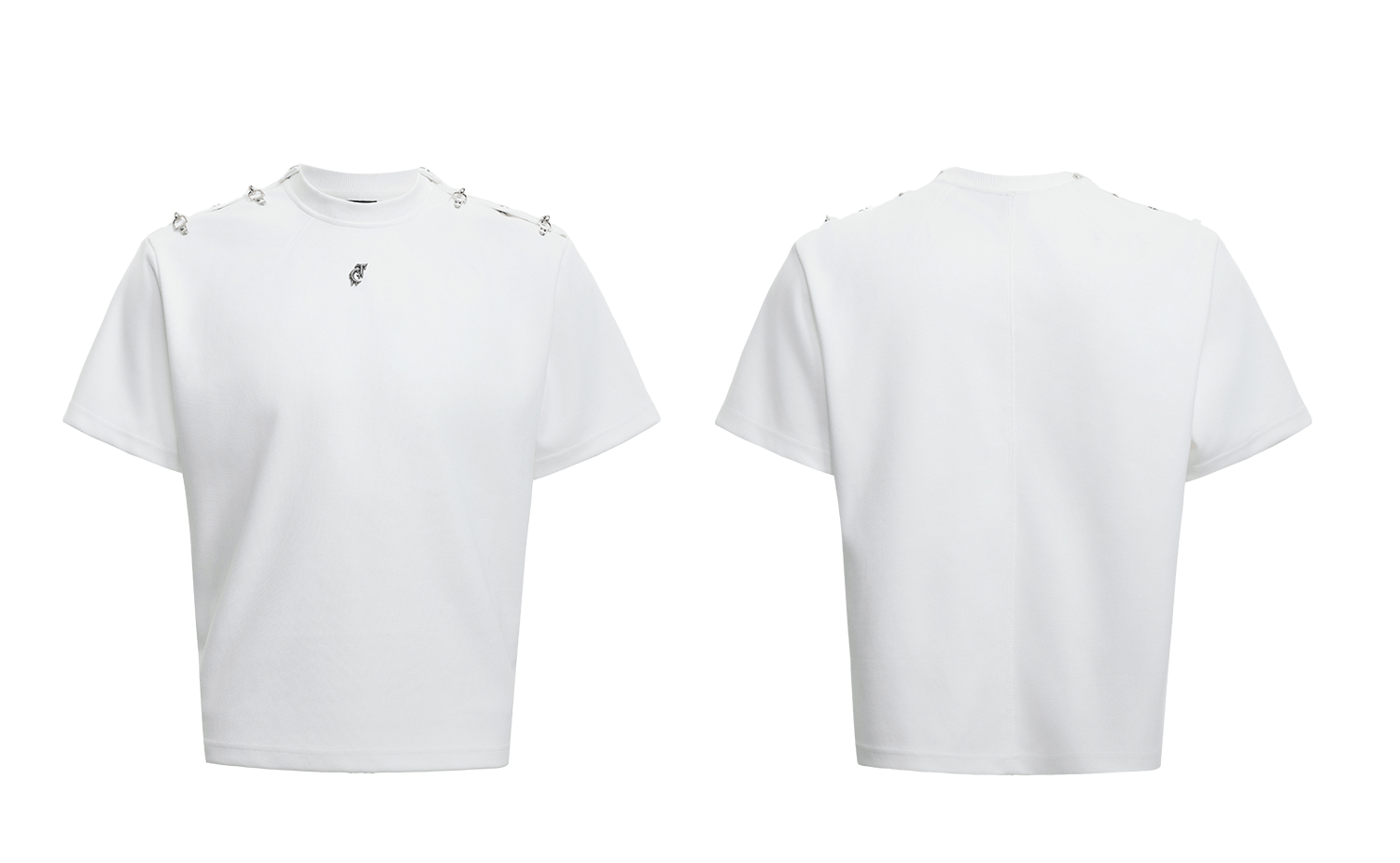 Deconstructed Shoulder Buckle Tee - COPPING THREADS - ArguE CulturE