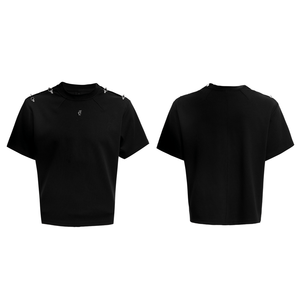 Deconstructed Shoulder Buckle Tee - COPPING THREADS - ArguE CulturE