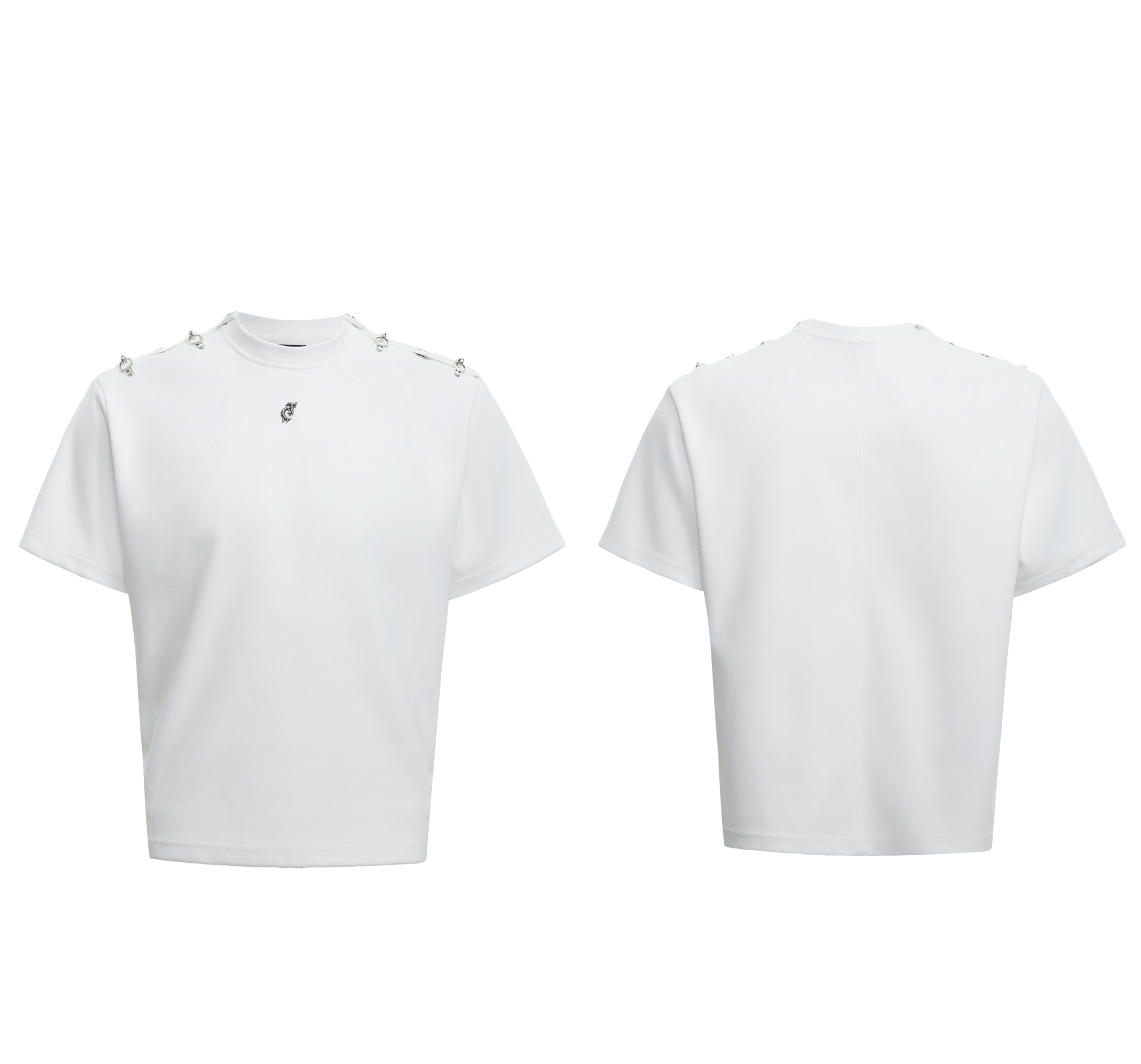 Deconstructed Shoulder Buckle Tee - COPPING THREADS - ArguE CulturE