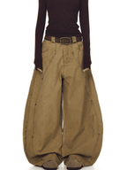 Deconstructed Stud Rivets Cargo Pants - COPPING THREADS - CT Select