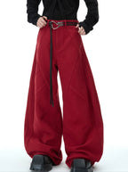 Deconstructed Tailored Wide - Leg Trousers - COPPING THREADS - ArguE CulturE