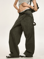 Deconstructed Wide - Leg Cargo Pants - COPPING THREADS - CT Select