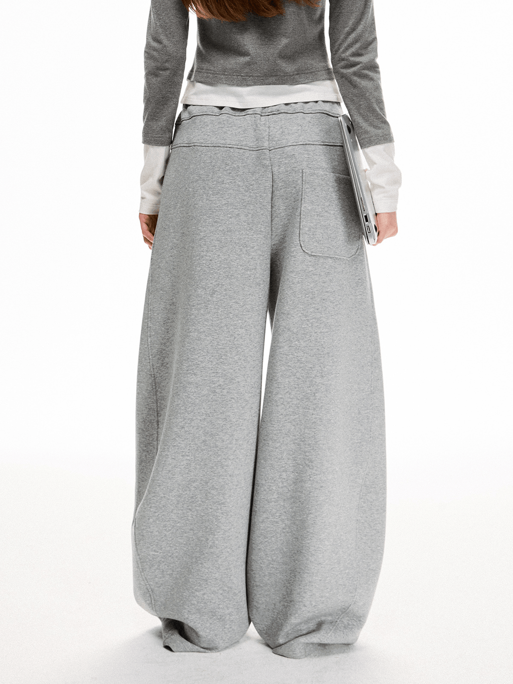 Deconstructed Wide - Leg Sweatpants - COPPING THREADS - CT Select