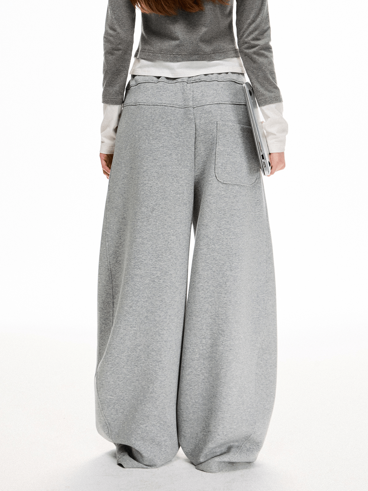 Deconstructed Wide - Leg Sweatpants - COPPING THREADS - CT Select