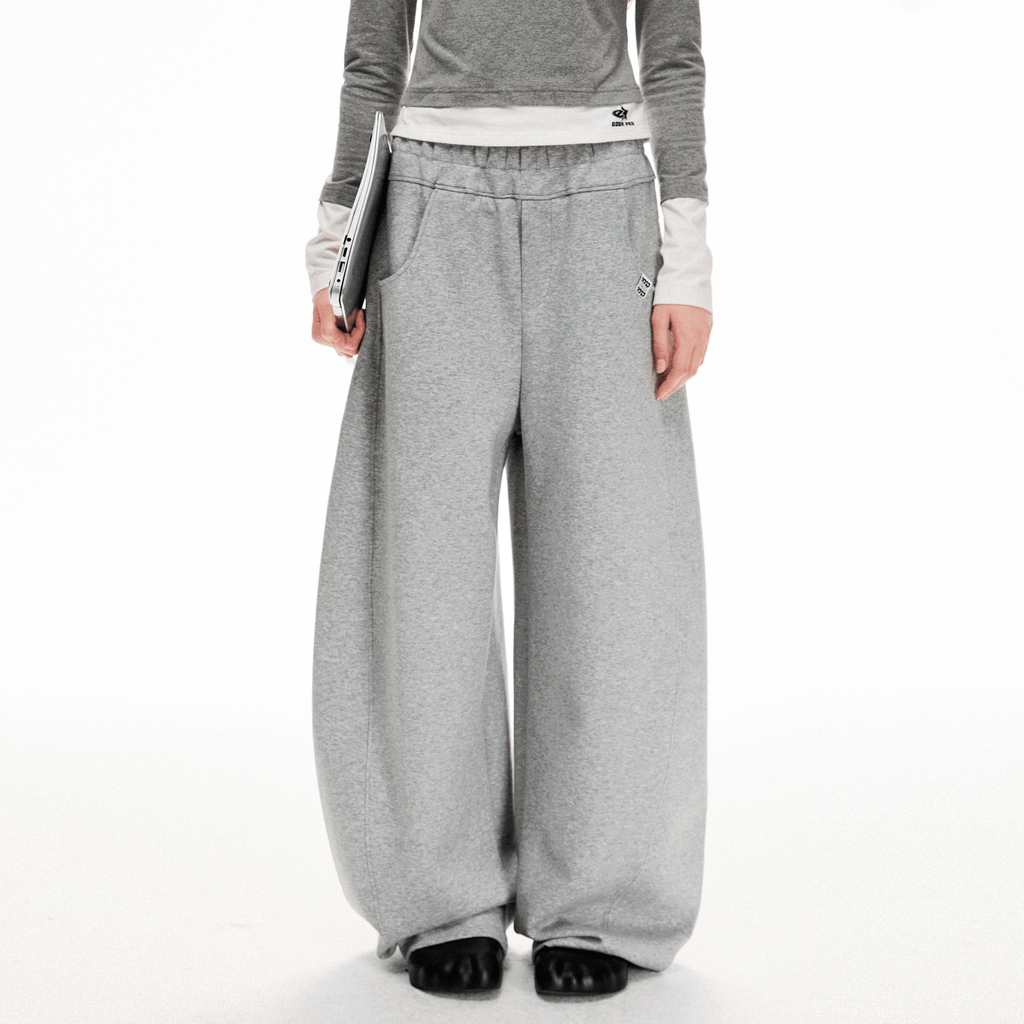 Deconstructed Wide - Leg Sweatpants - COPPING THREADS - CT Select