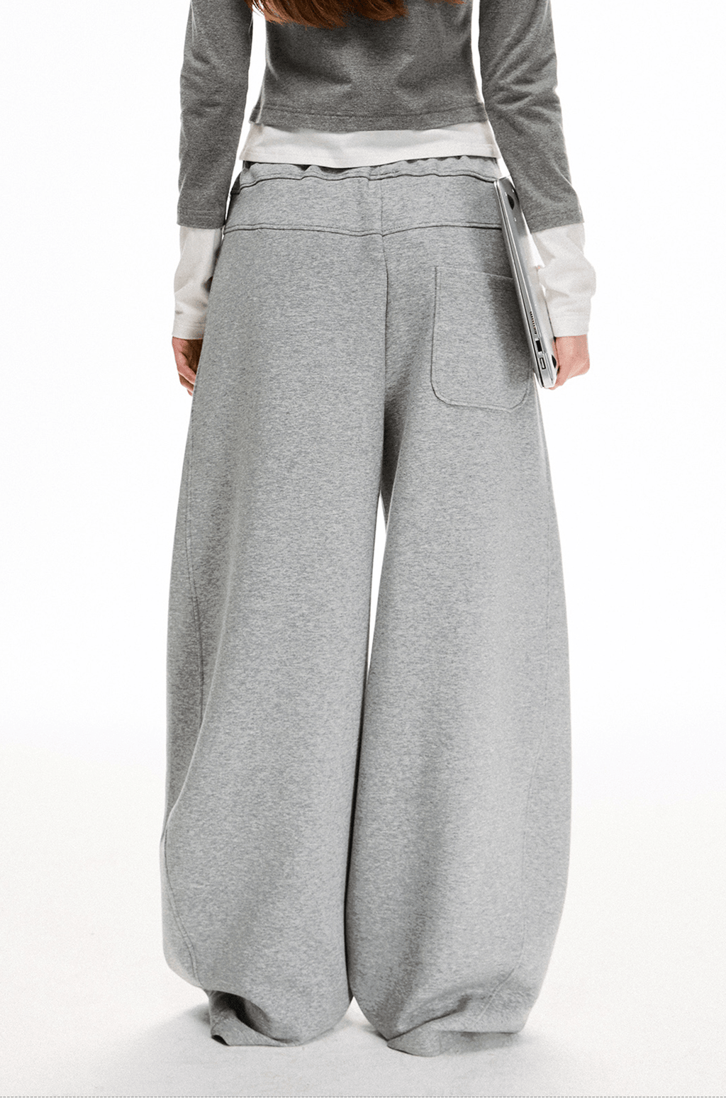 Deconstructed Wide - Leg Sweatpants - COPPING THREADS - CT Select