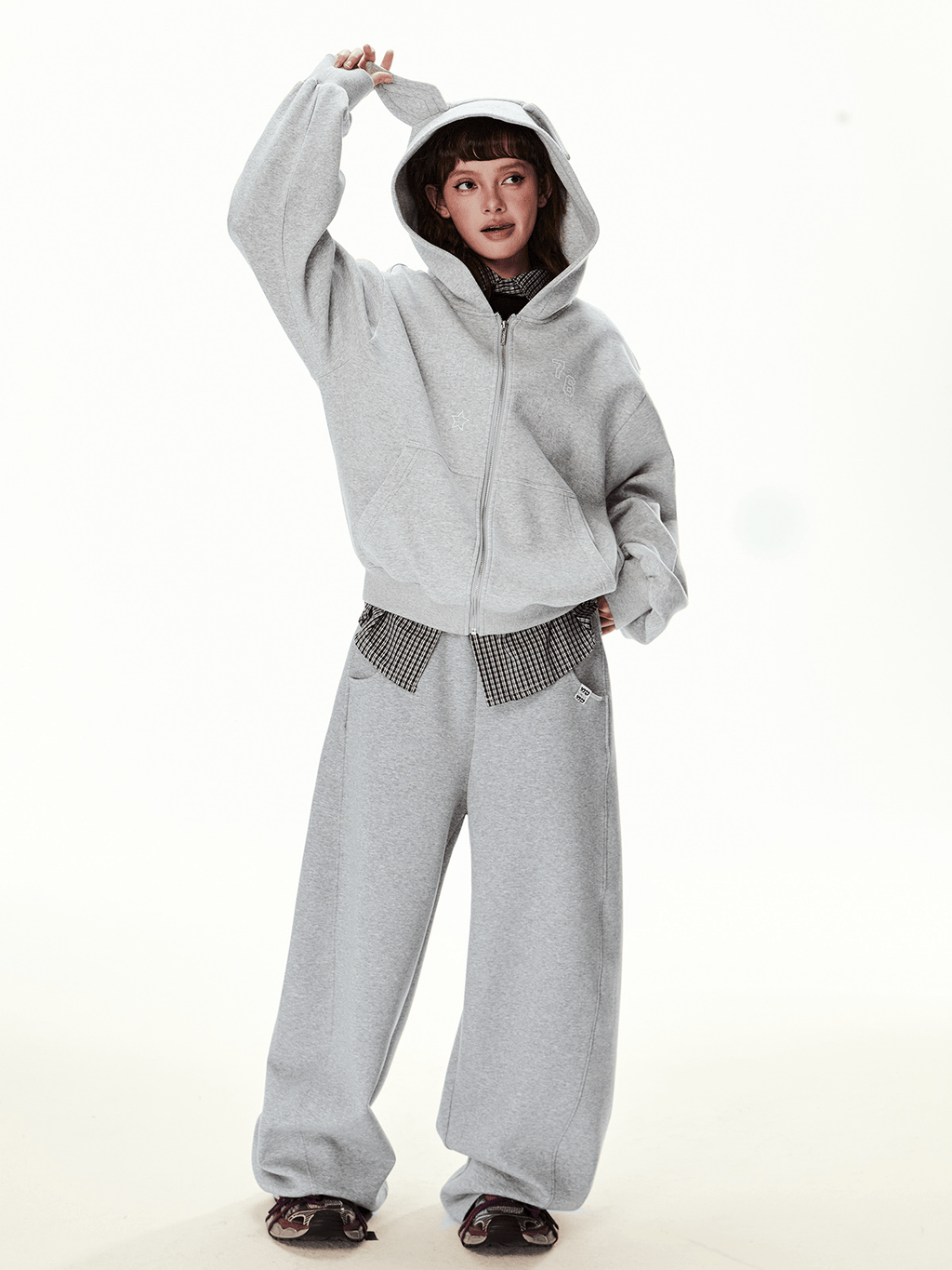 Deconstructed Wide - Leg Sweatpants - COPPING THREADS - CT Select