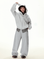 Deconstructed Wide - Leg Sweatpants - COPPING THREADS - CT Select