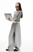 Deconstructed Wide - Leg Sweatpants - COPPING THREADS - CT Select