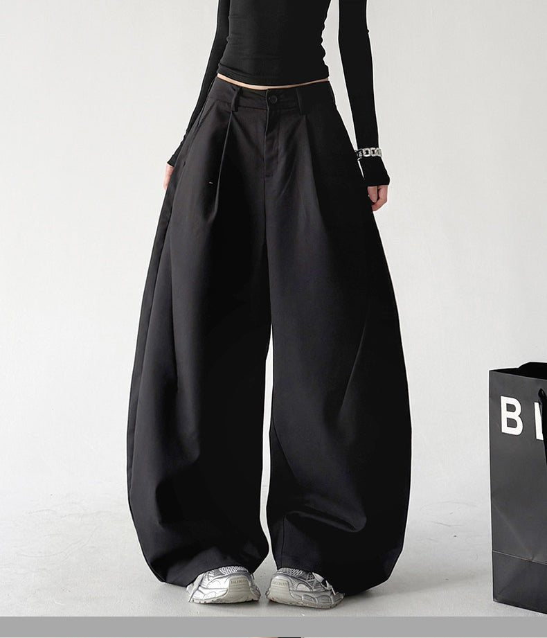 Deep-Pleat Tailored Wide-Leg Pants - CT778 - COPPING THREADS - CT ORIGINALS