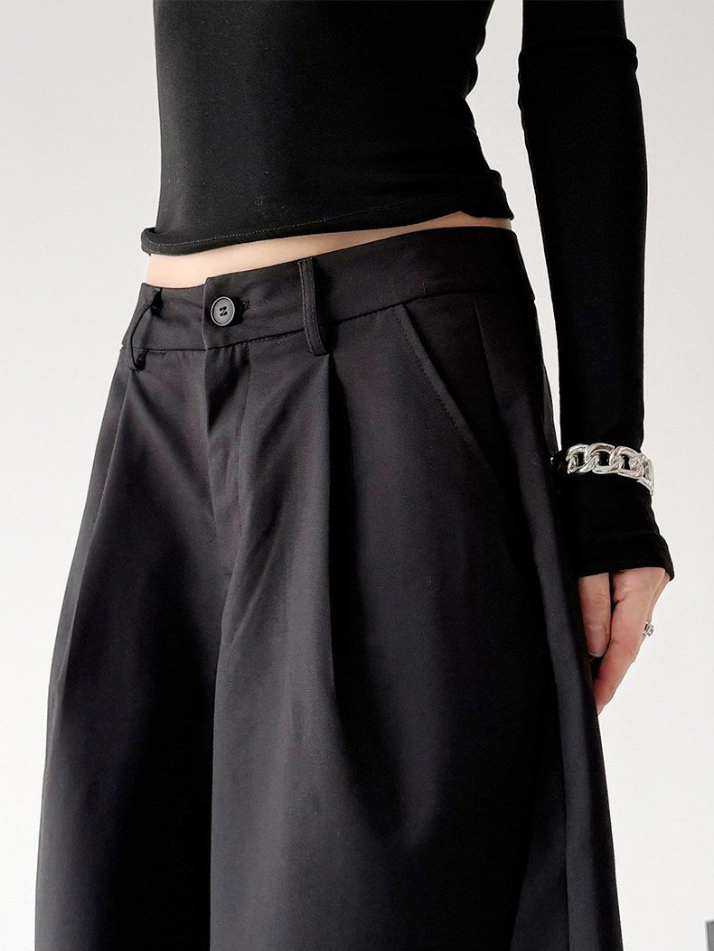 Deep-Pleat Tailored Wide-Leg Pants - CT778 - COPPING THREADS - CT ORIGINALS