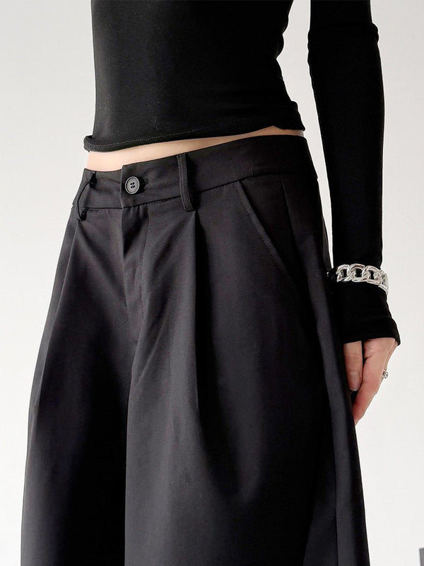 Deep-Pleat Tailored Wide-Leg Pants - CT778 - COPPING THREADS - CT ORIGINALS