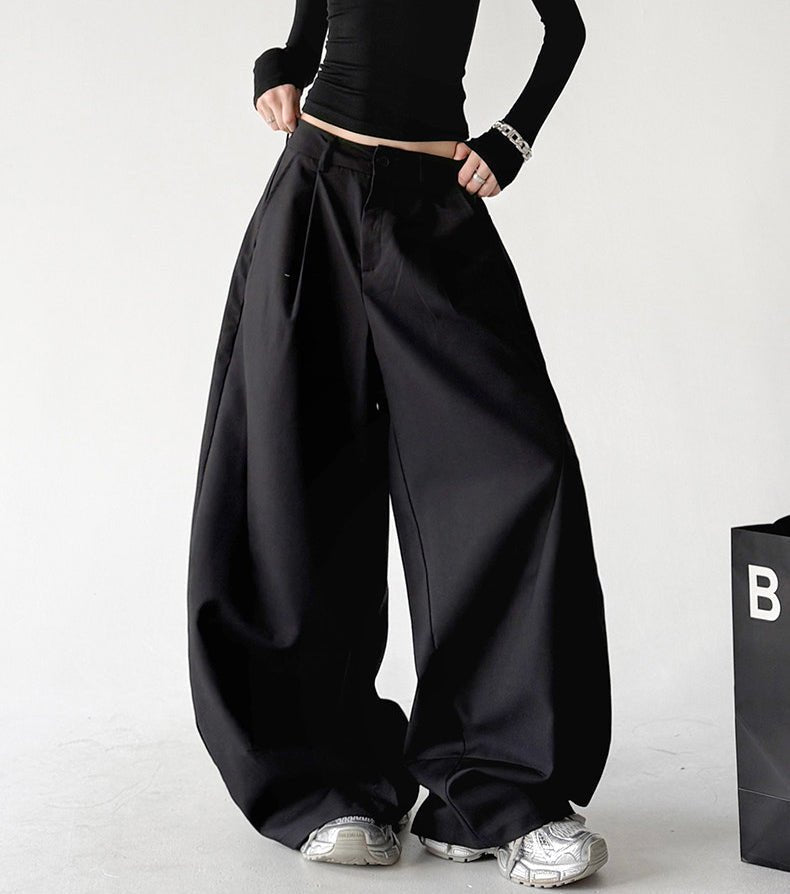 Deep-Pleat Tailored Wide-Leg Pants - CT778 - COPPING THREADS - CT ORIGINALS