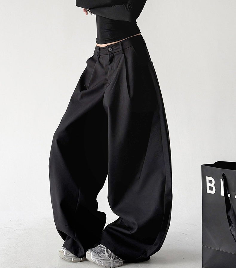 Deep-Pleat Tailored Wide-Leg Pants - CT778 - COPPING THREADS - CT ORIGINALS