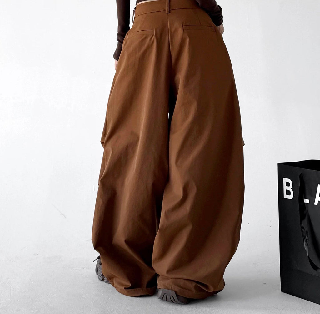 Deep-Pleat Wide-Leg Pants - COPPING THREADS - CT ORIGINALS