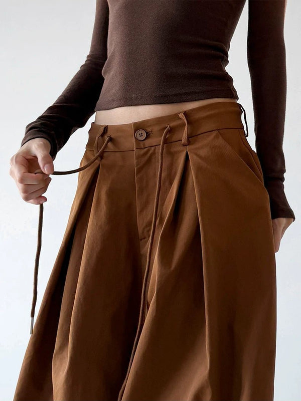 Deep-Pleat Wide-Leg Pants - COPPING THREADS - CT ORIGINALS