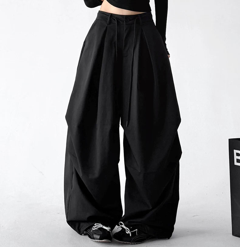 Deep-Pleat Wide-Leg Pants - COPPING THREADS - CT ORIGINALS