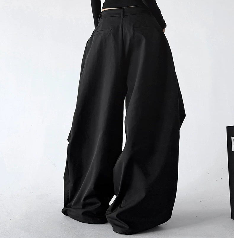 Deep-Pleat Wide-Leg Pants - COPPING THREADS - CT ORIGINALS