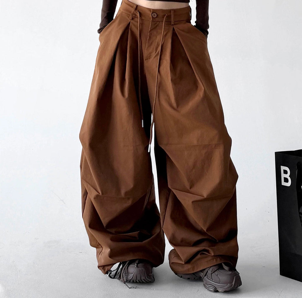 Deep-Pleat Wide-Leg Pants - COPPING THREADS - CT ORIGINALS