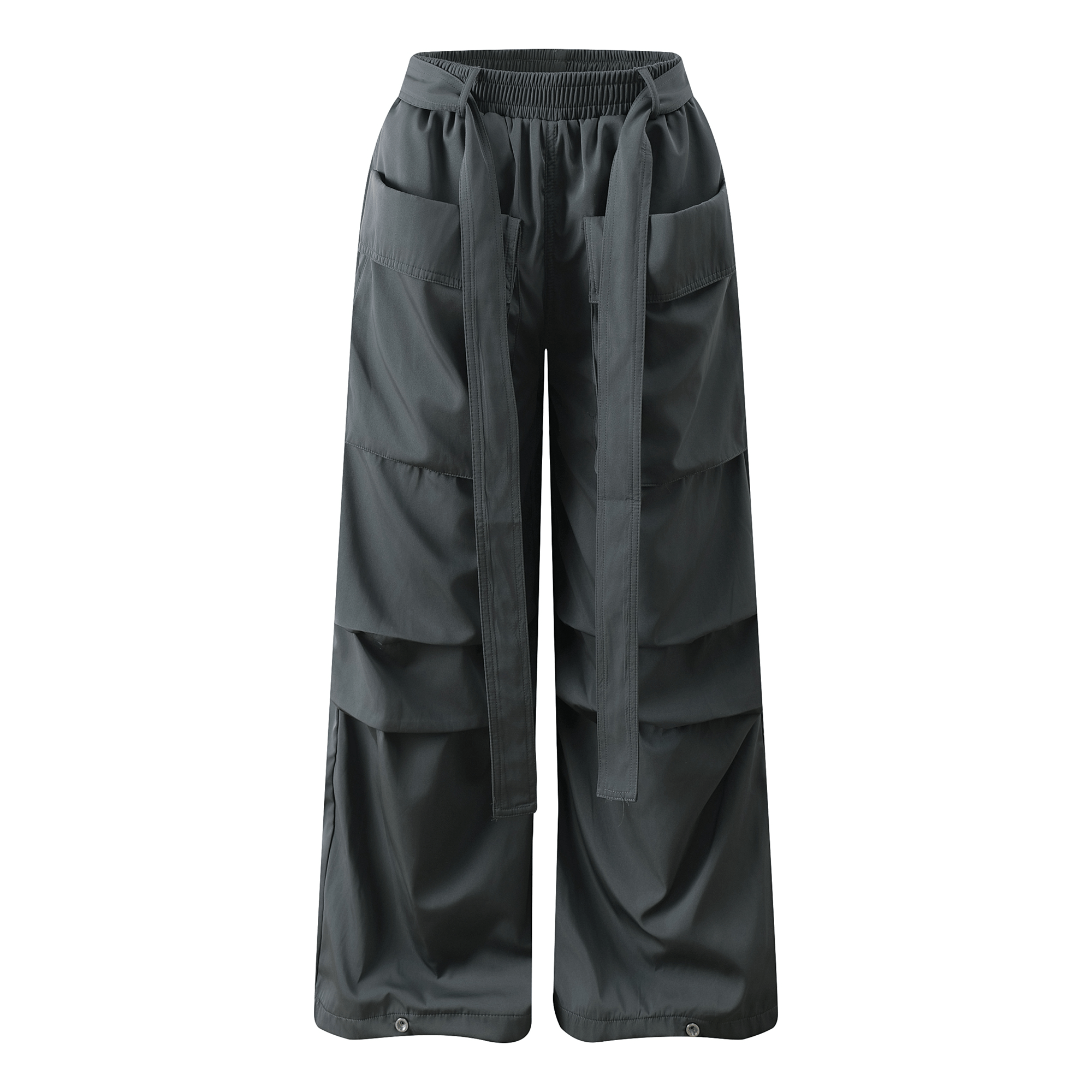Detachable Belt Oversized Pocket Cargo Pants - COPPING THREADS - CT Select