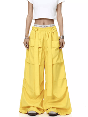 Detachable Belt Oversized Pocket Cargo Pants - COPPING THREADS - CT Select