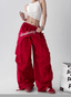 Detachable Flap Embroidered Parachute Pants - COPPING THREADS - CT Select