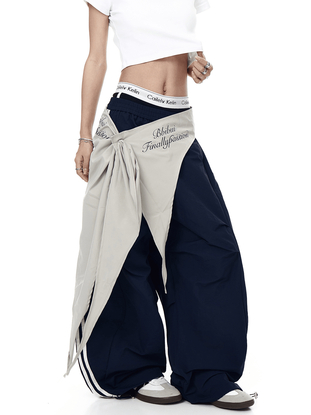 Detachable Hip Flap Layered Paratrooper Pants - COPPING THREADS - CT Select