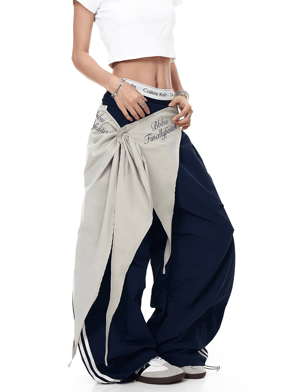 Detachable Hip Flap Layered Paratrooper Pants - COPPING THREADS - CT Select