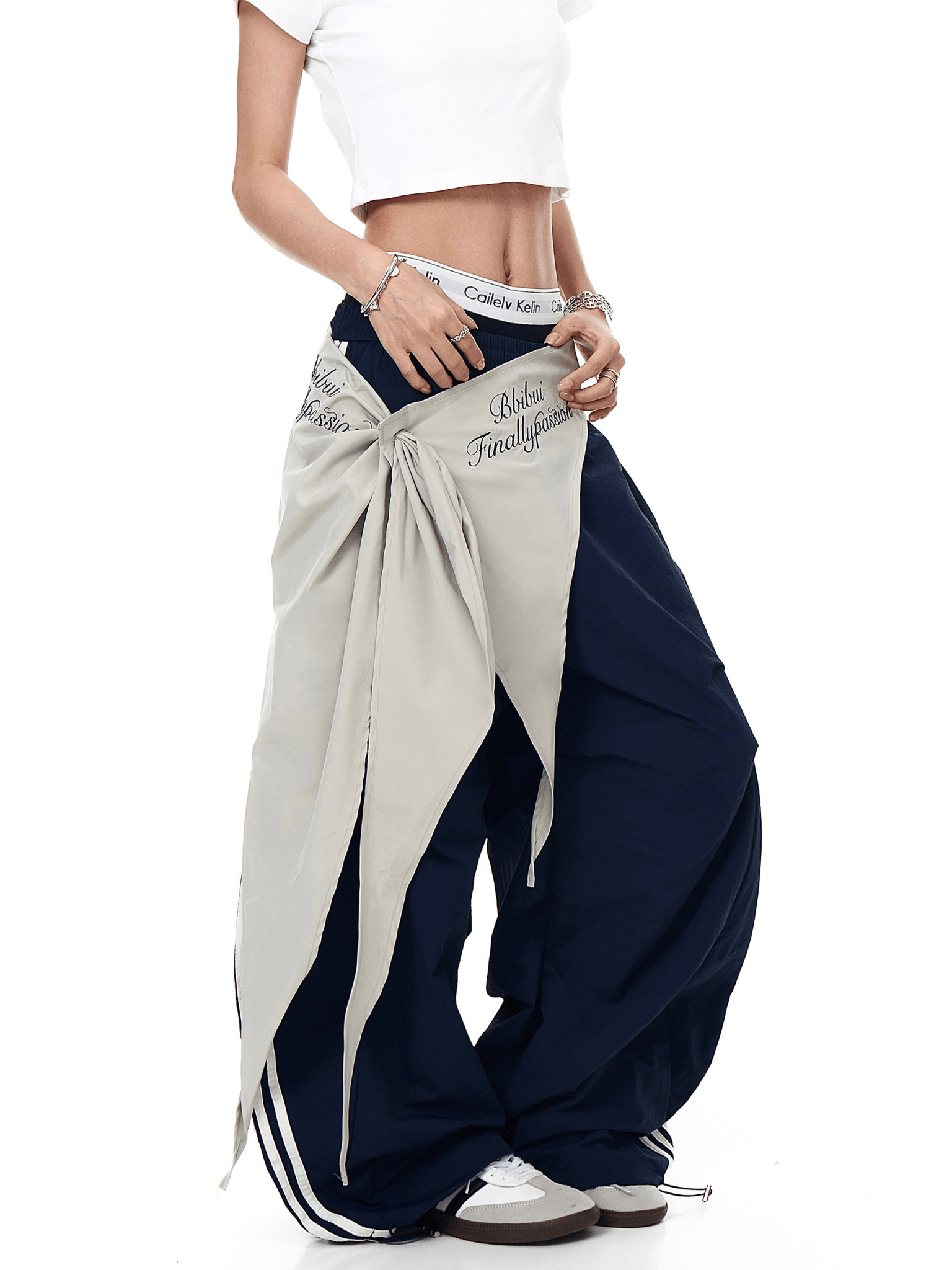 Detachable Hip Flap Layered Paratrooper Pants - COPPING THREADS - CT Select